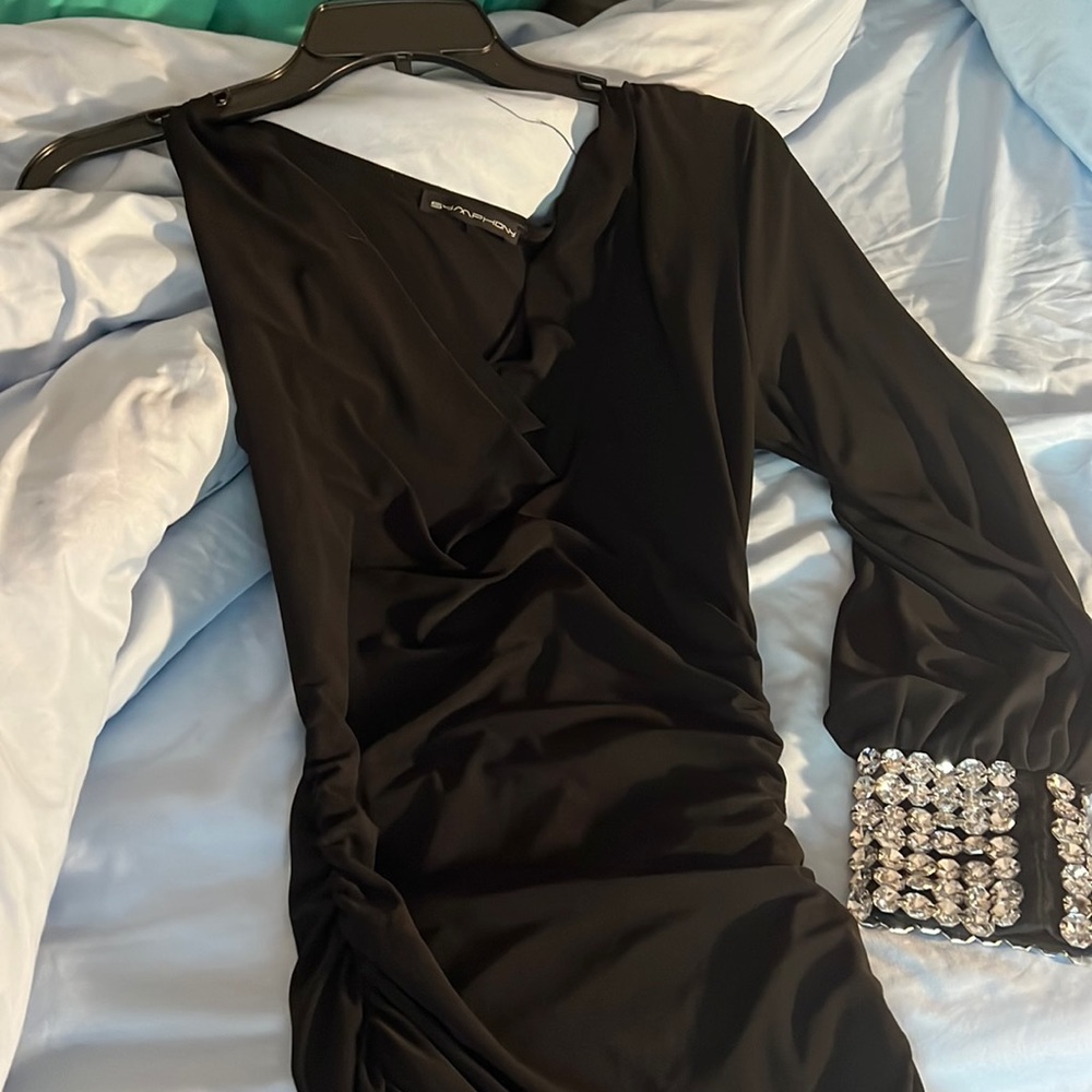 Black sexy dress